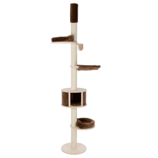 Kratzbaum Deckenspanner Natural Paradise XL - Braun