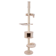 Kratzbaum Deckenspanner Natural Paradise XL - Creme