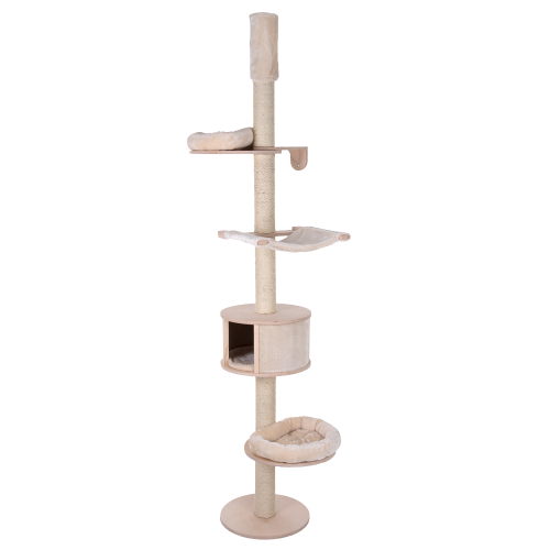 Kratzbaum Deckenspanner Natural Paradise XL - Creme