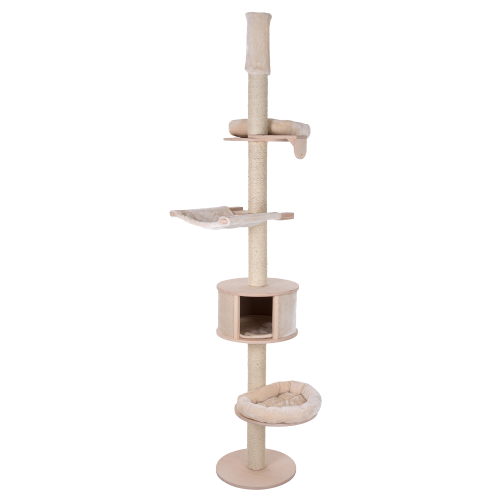 Kratzbaum Deckenspanner Natural Paradise XL - Creme